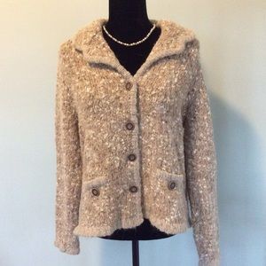 Soft Alpaca Cardigan